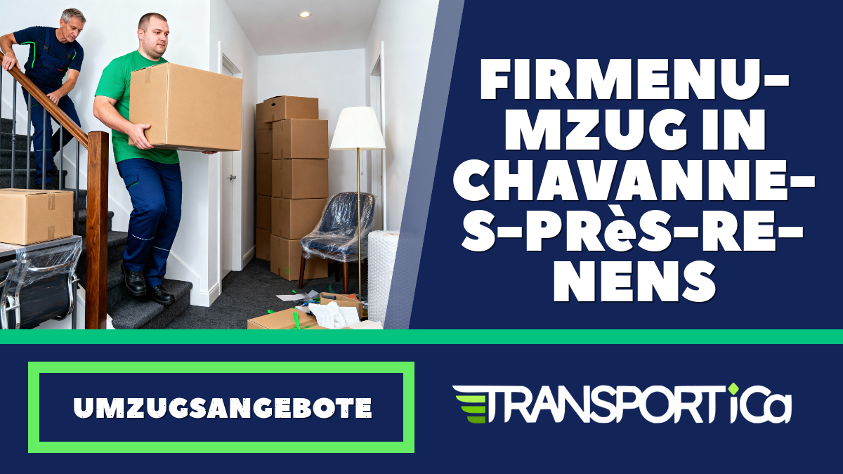 Firmenumzug in Chavannes-près-Renens