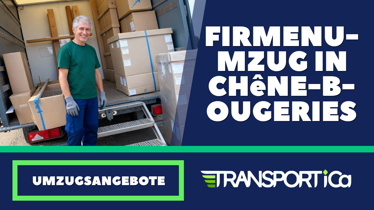 Firmenumzug in Chêne-Bougeries