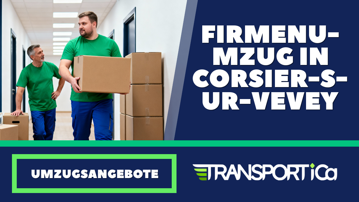 Firmenumzug in Corsier-sur-Vevey
