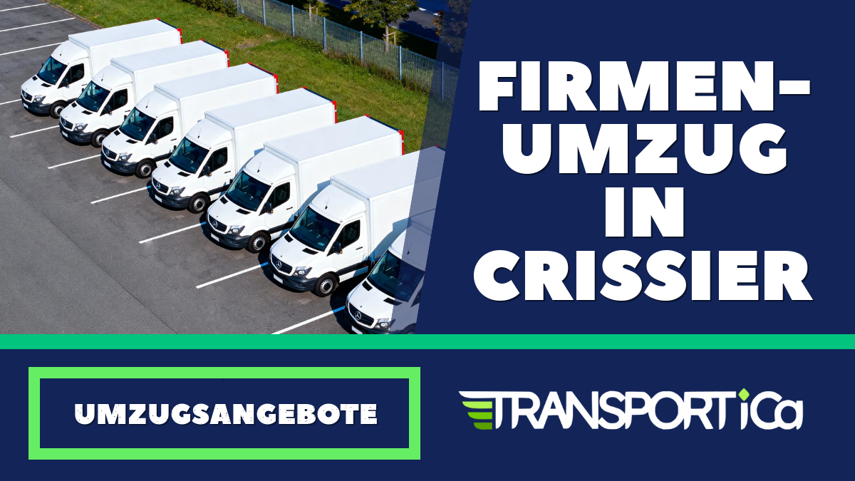 Firmenumzug in Crissier