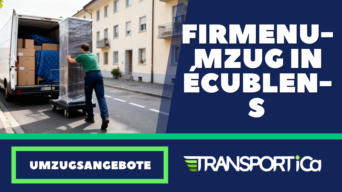 Firmenumzug in Écublens