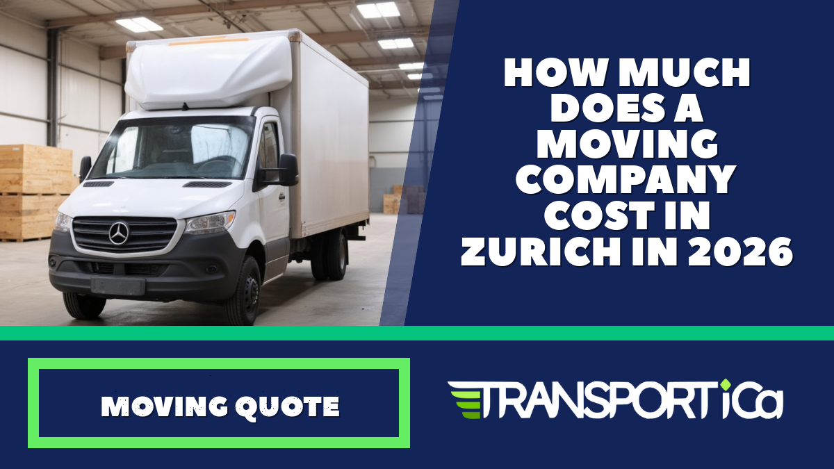 How much does a moving company cost in Zurich in 2026?
