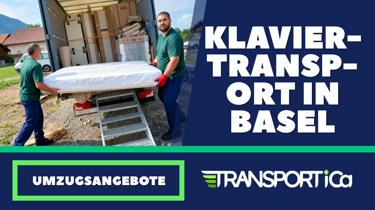 Klaviertransport in Basel