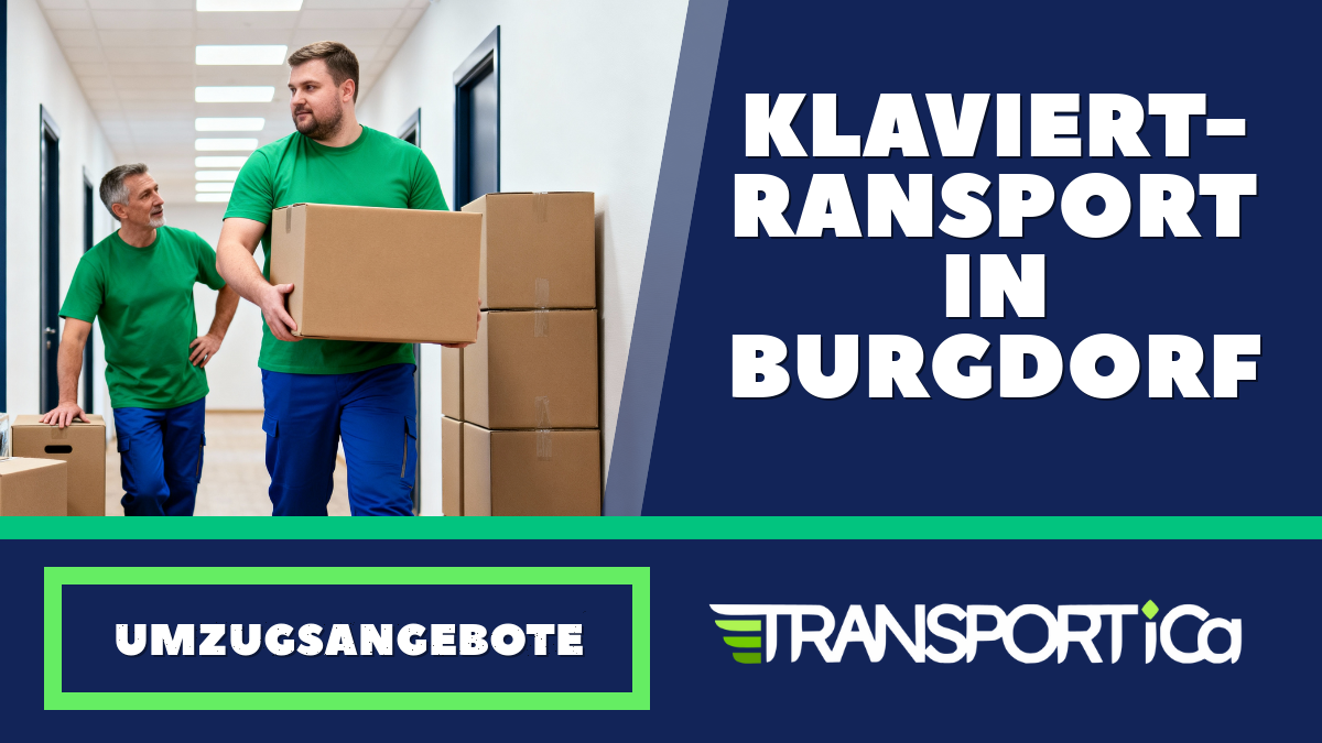 Klaviertransport in Burgdorf