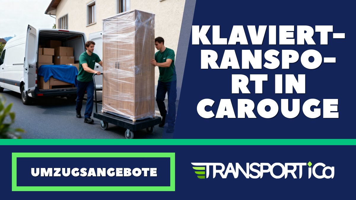 Klaviertransport in Carouge