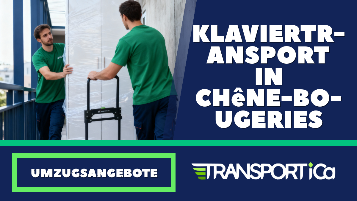 Klaviertransport in Chêne-Bougeries