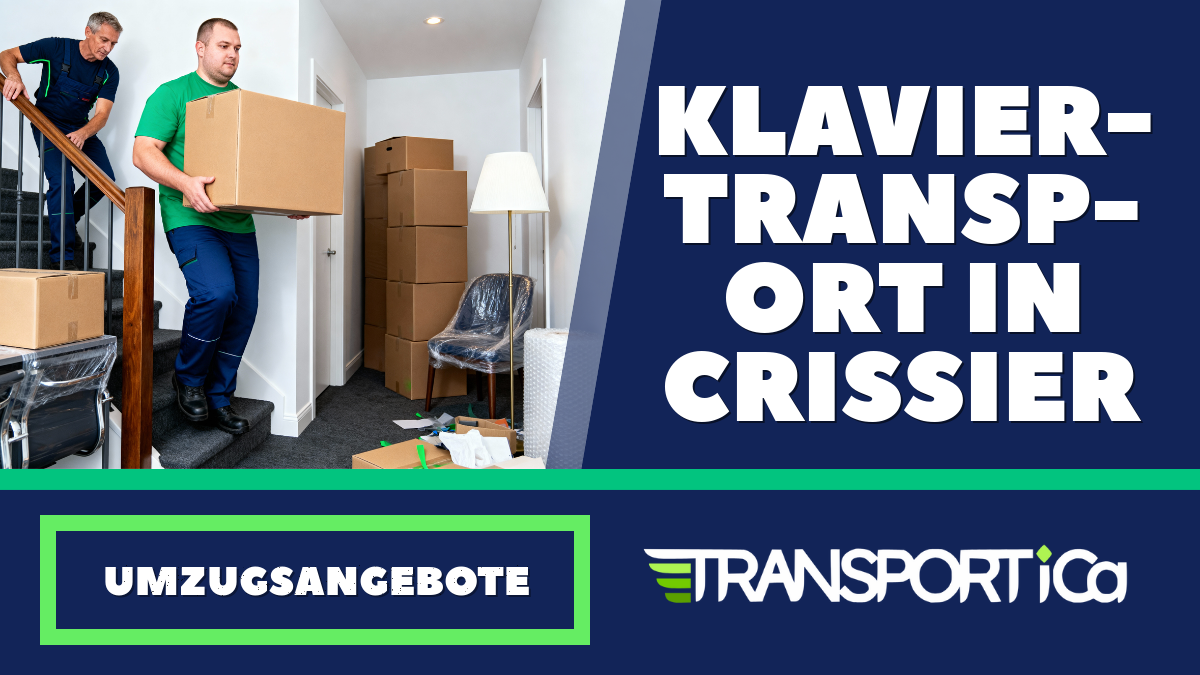 Klaviertransport in Crissier