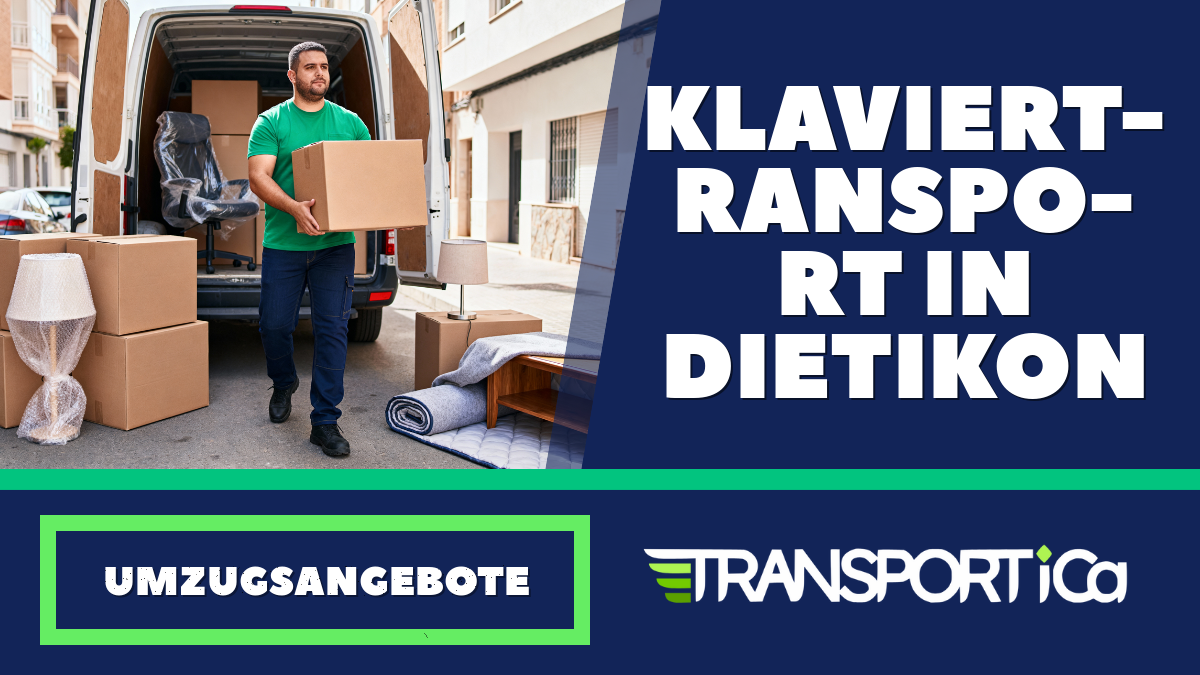 Klaviertransport in Dietikon