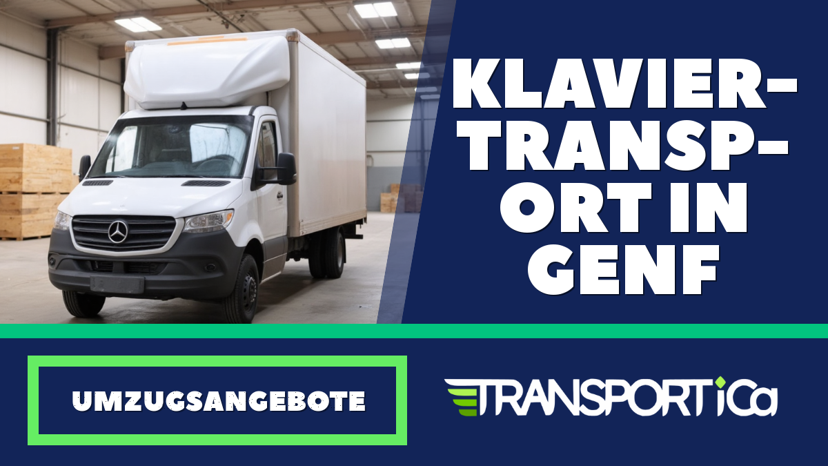 Klaviertransport in Genf