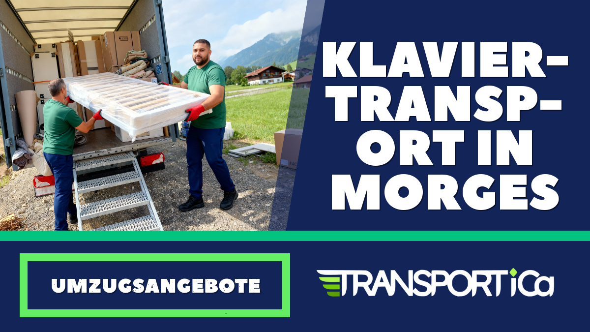 Klaviertransport in Morges