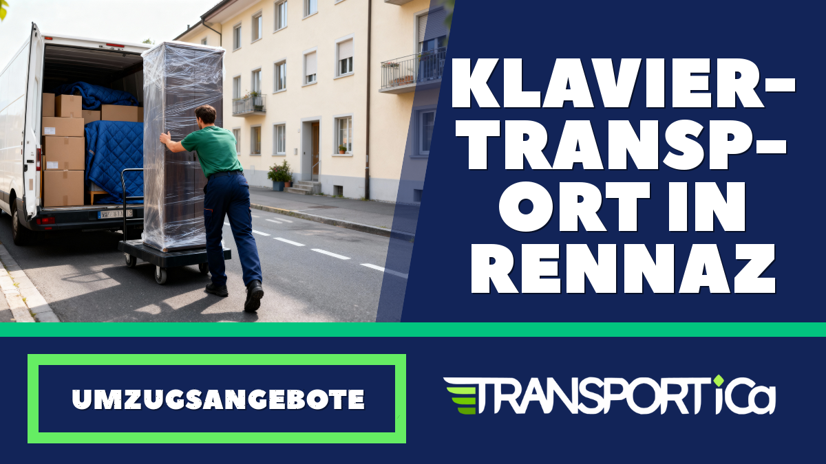 Klaviertransport in Rennaz