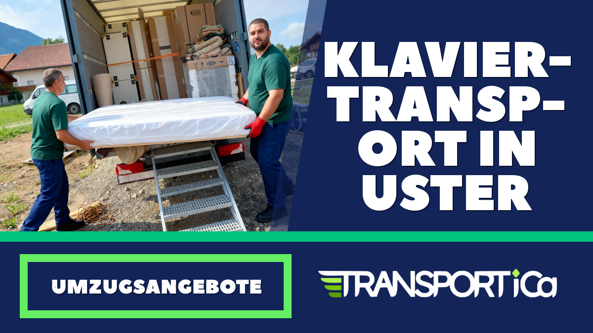 Klaviertransport in Uster