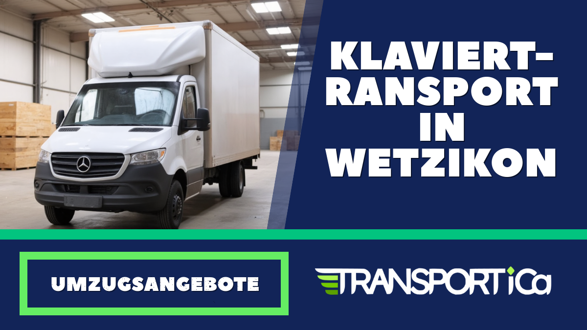 Klaviertransport in Wetzikon