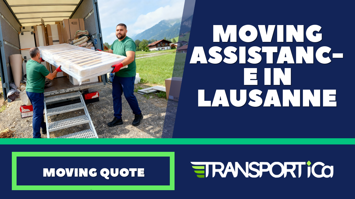 Moving assistance in Lausanne