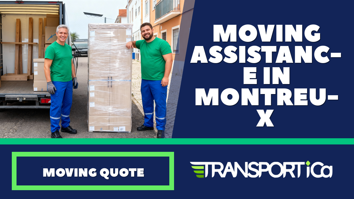 Moving assistance in Montreux