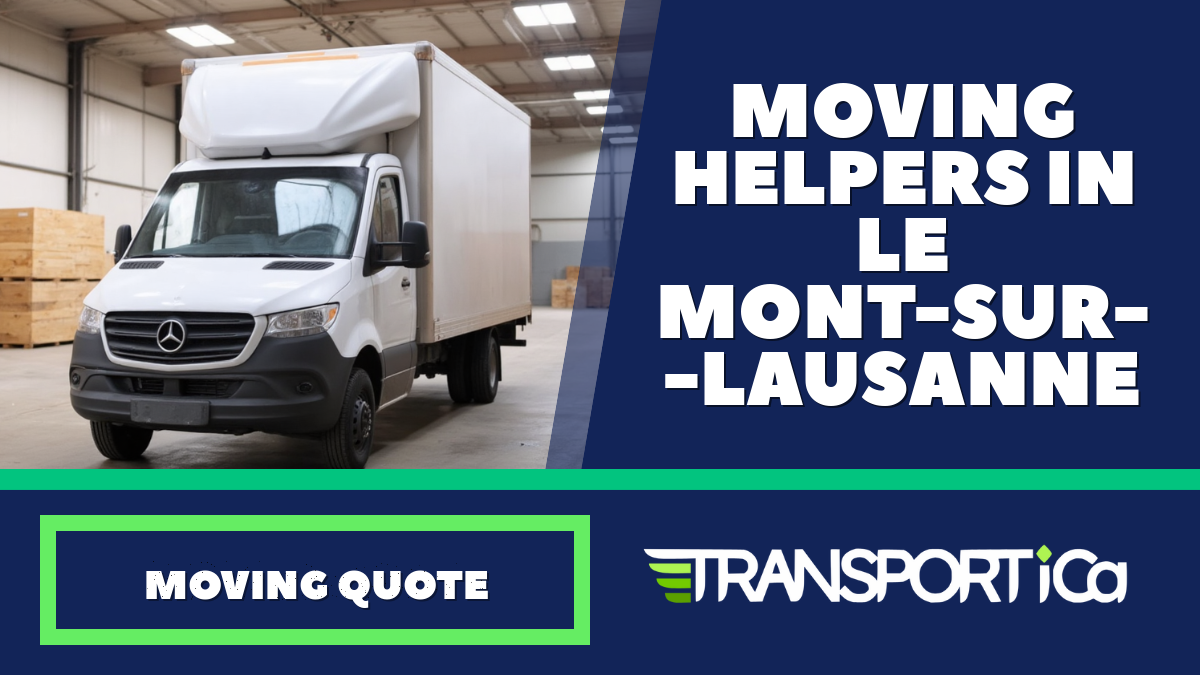 Moving helpers in Le Mont-sur-Lausanne