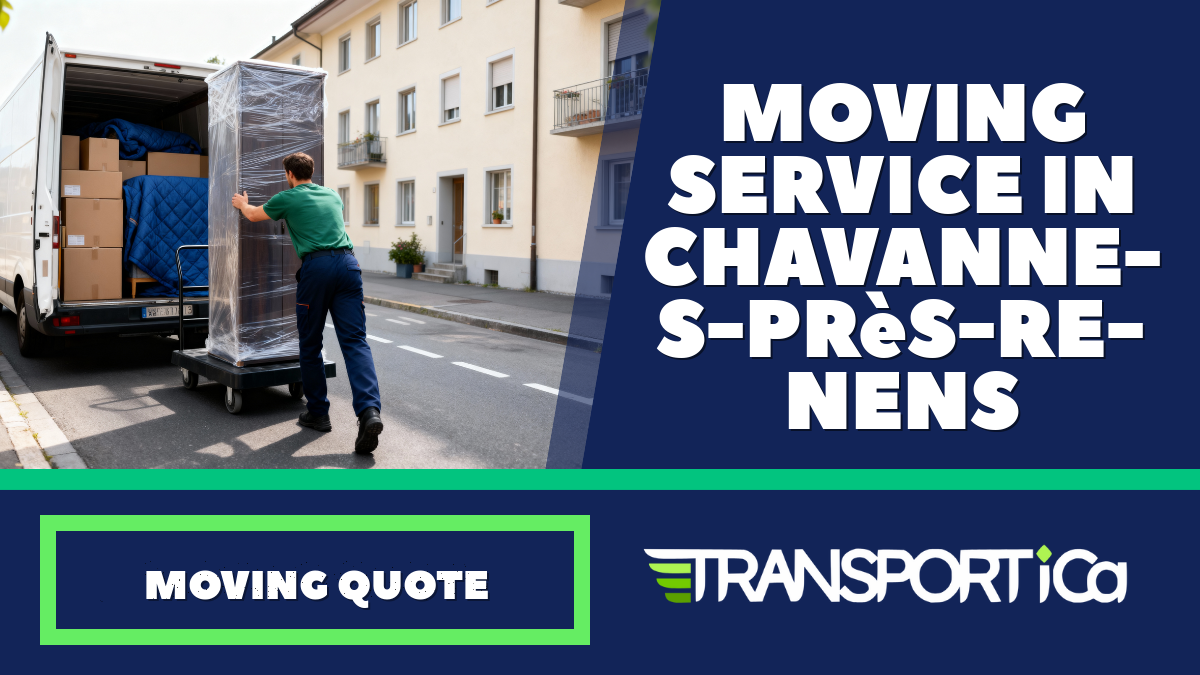 Moving service in Chavannes-près-Renens