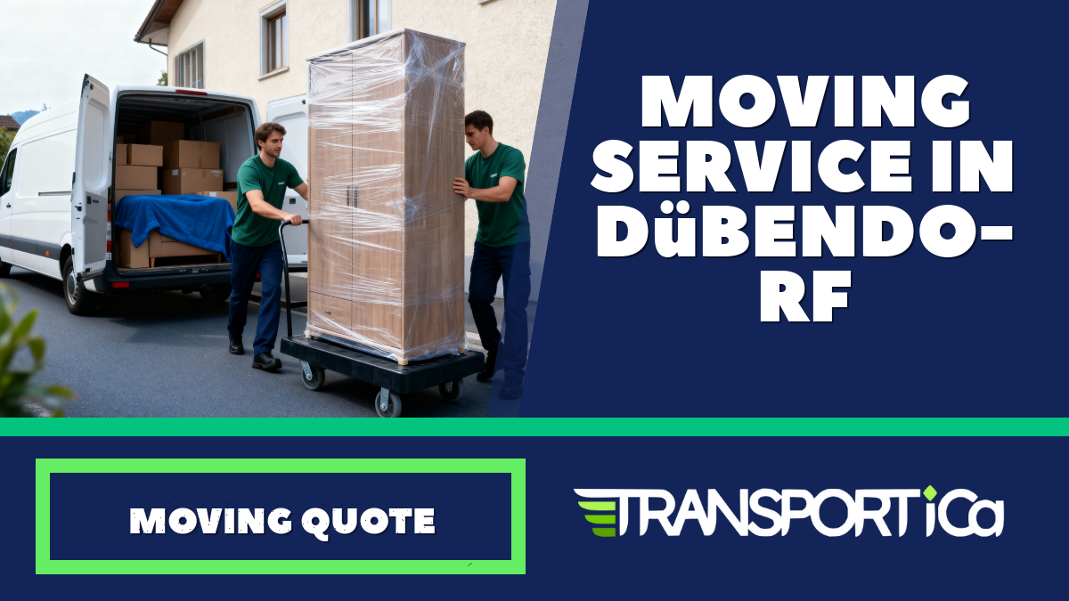 Moving service in Dübendorf