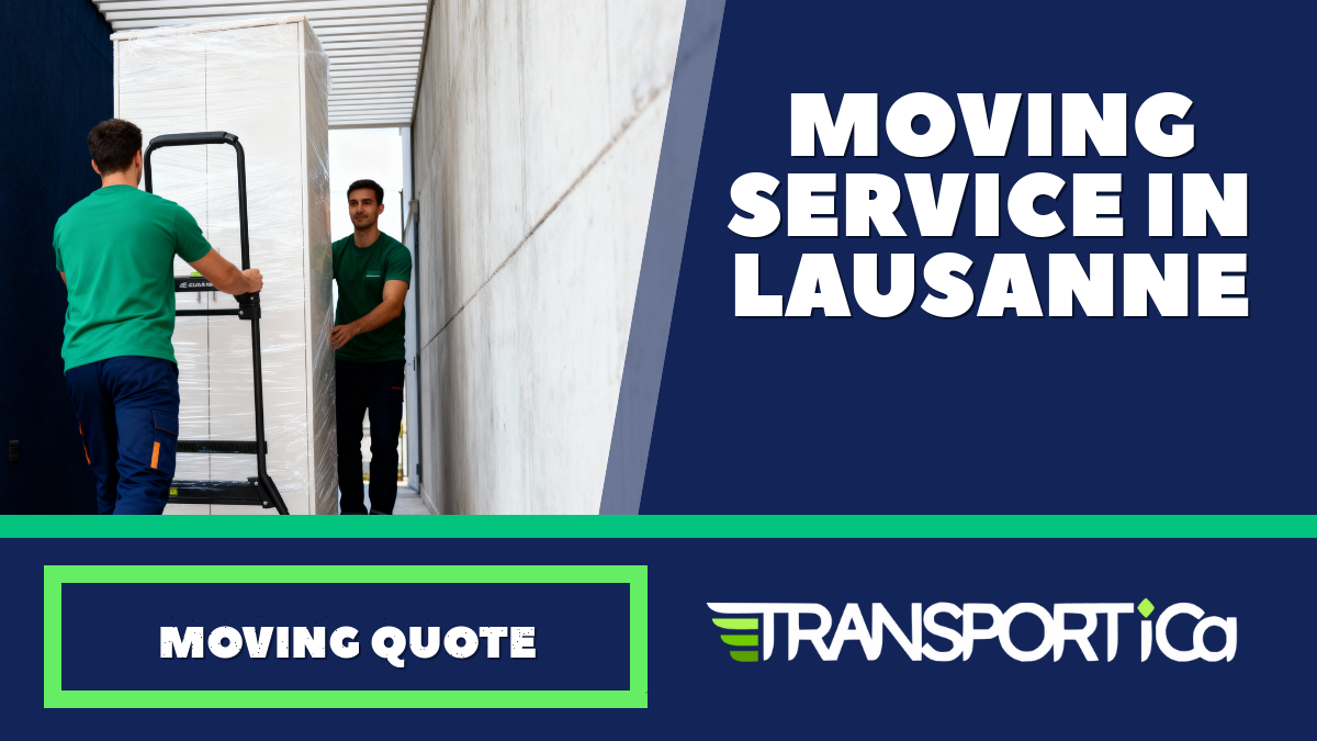 Moving service in Lausanne