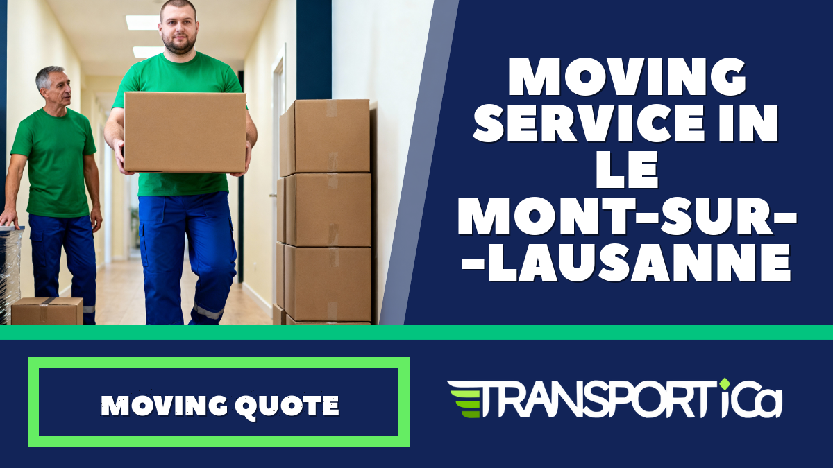 Moving service in Le Mont-sur-Lausanne