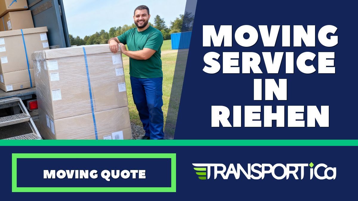 Moving service in Riehen