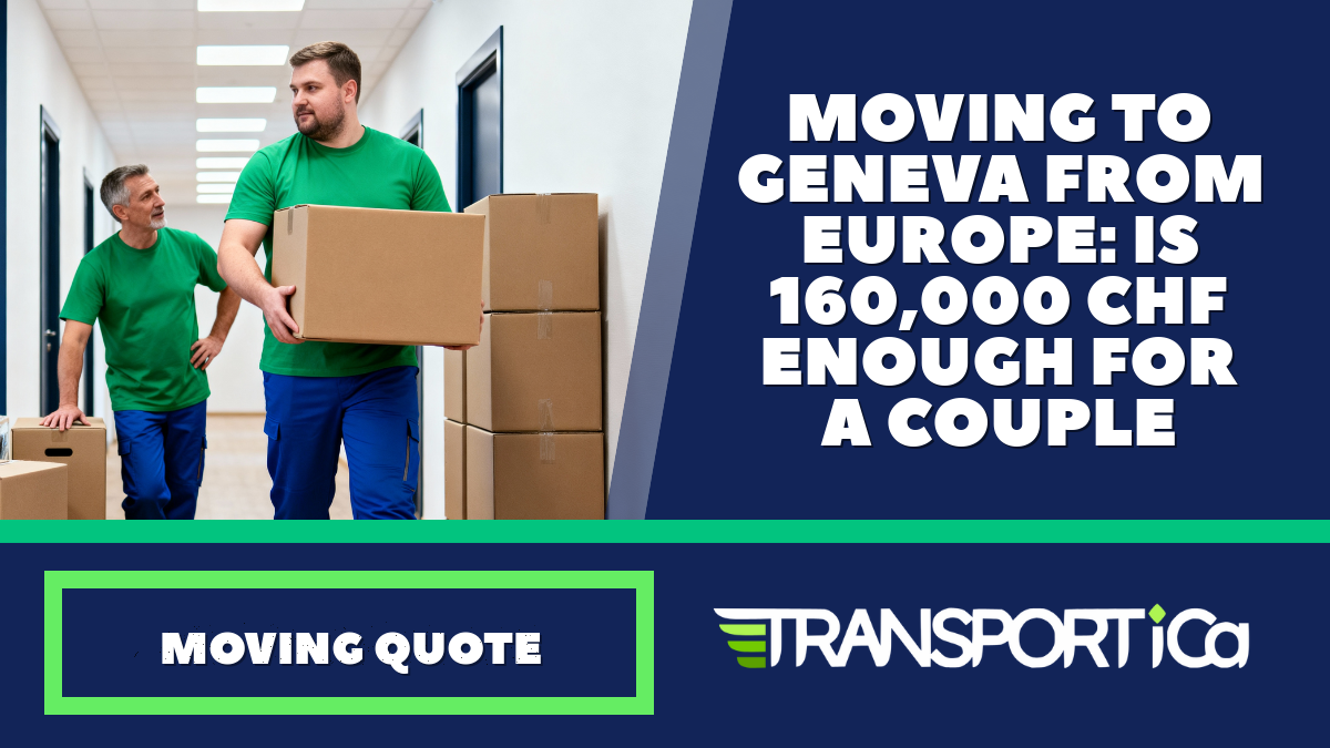 Moving to Geneva from Europe: Is 160,000 CHF Enough for a Couple?