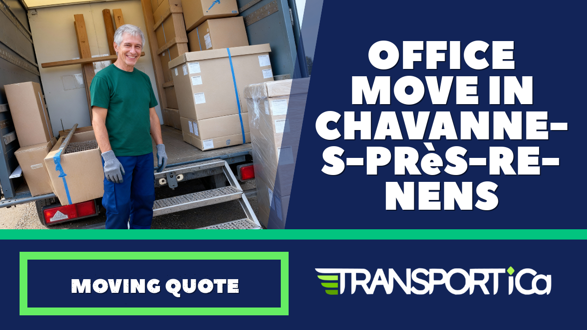 Office move in Chavannes-près-Renens