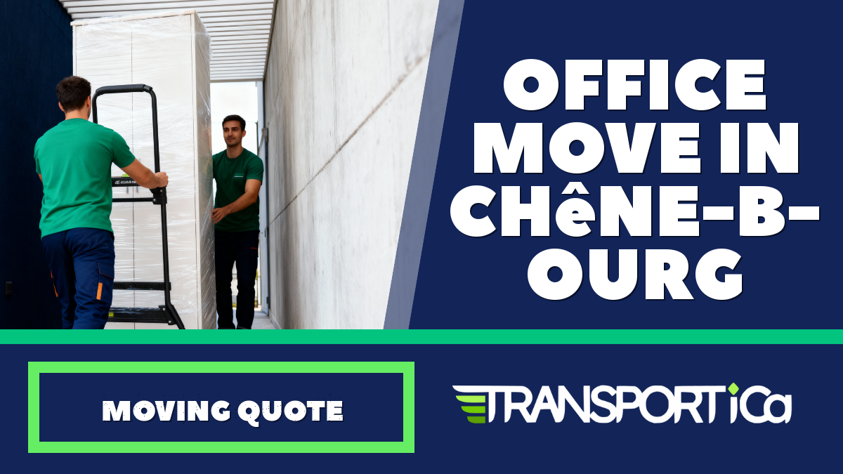 Office move in Chêne-Bourg