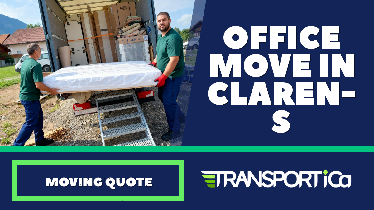 Office move in Clarens