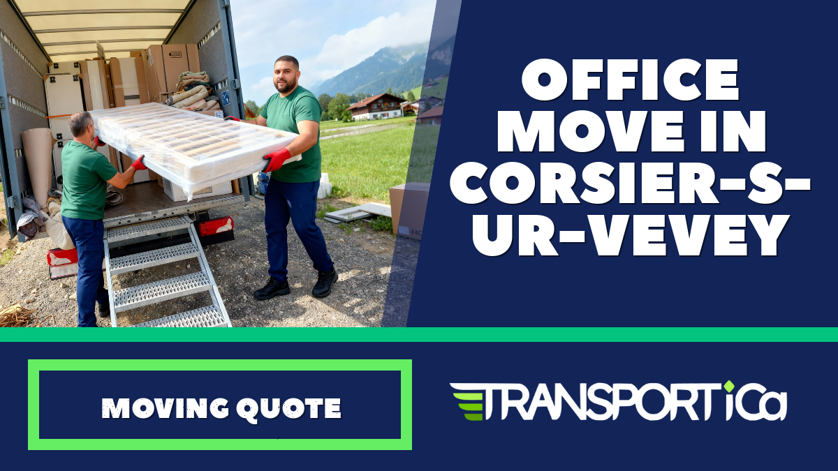 Office move in Corsier-sur-Vevey