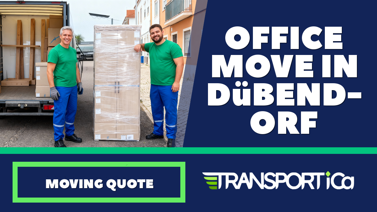 Office move in Dübendorf