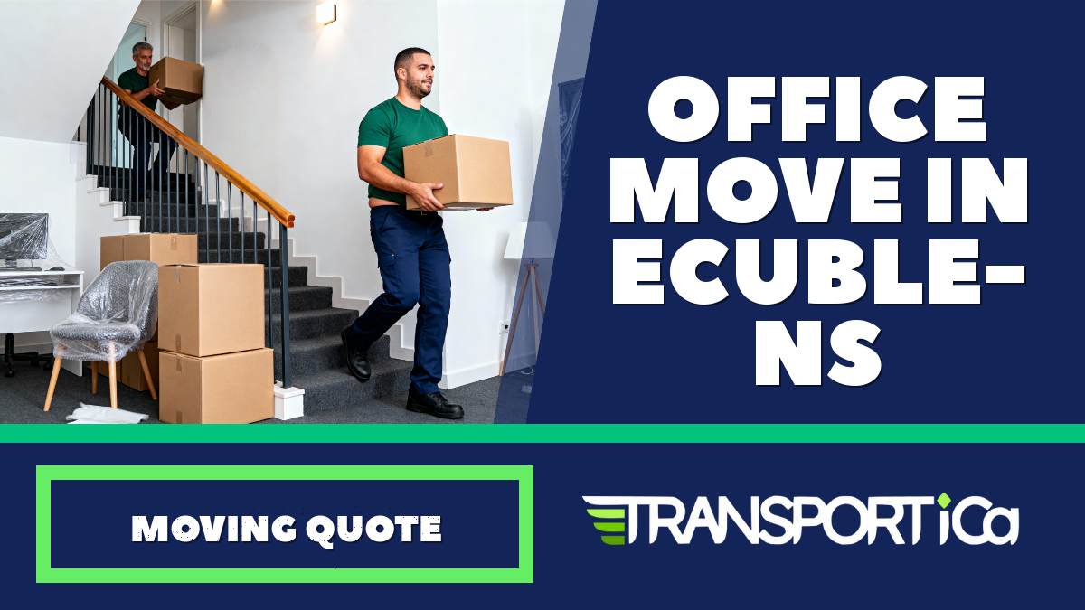 Office move in Ecublens