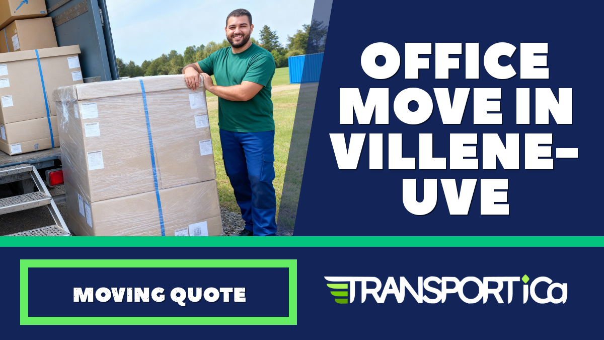 Office move in Villeneuve