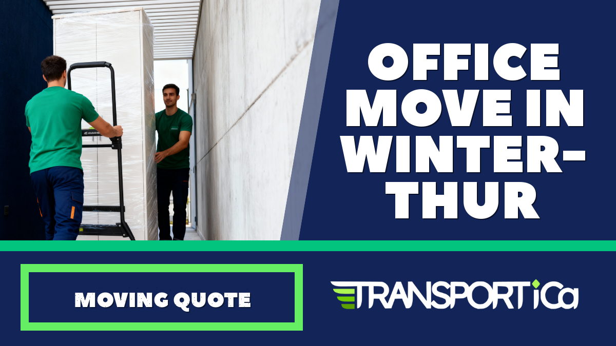 Office move in Winterthur