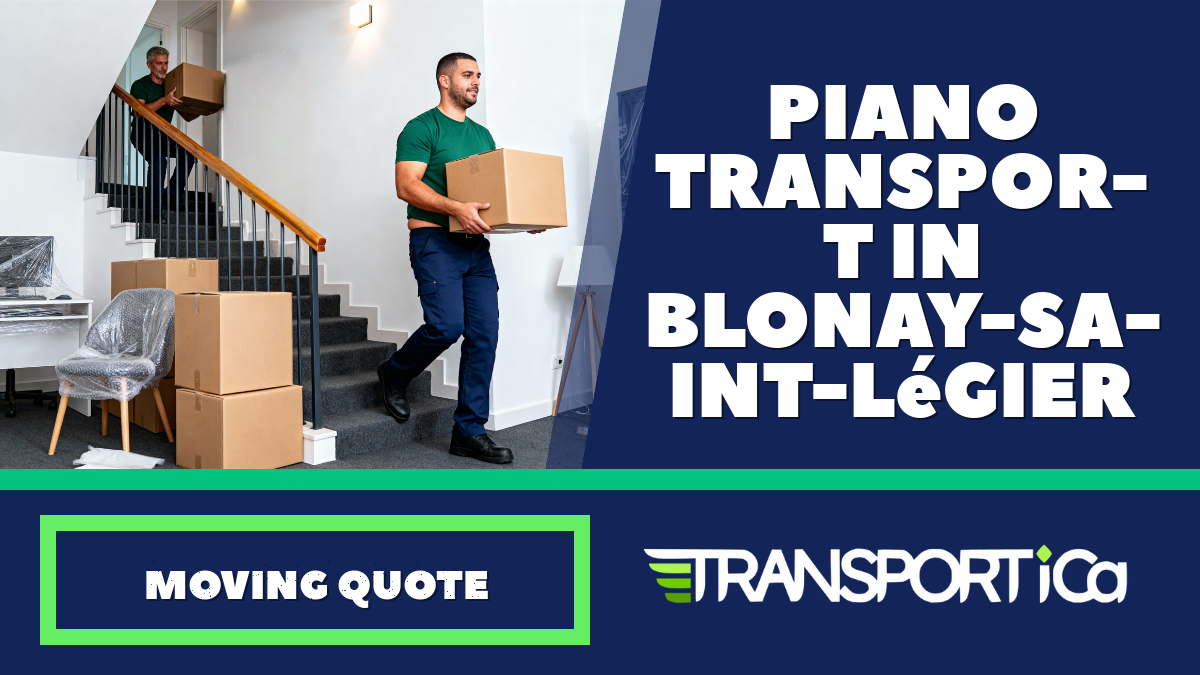 Piano transport in Blonay-Saint-Légier