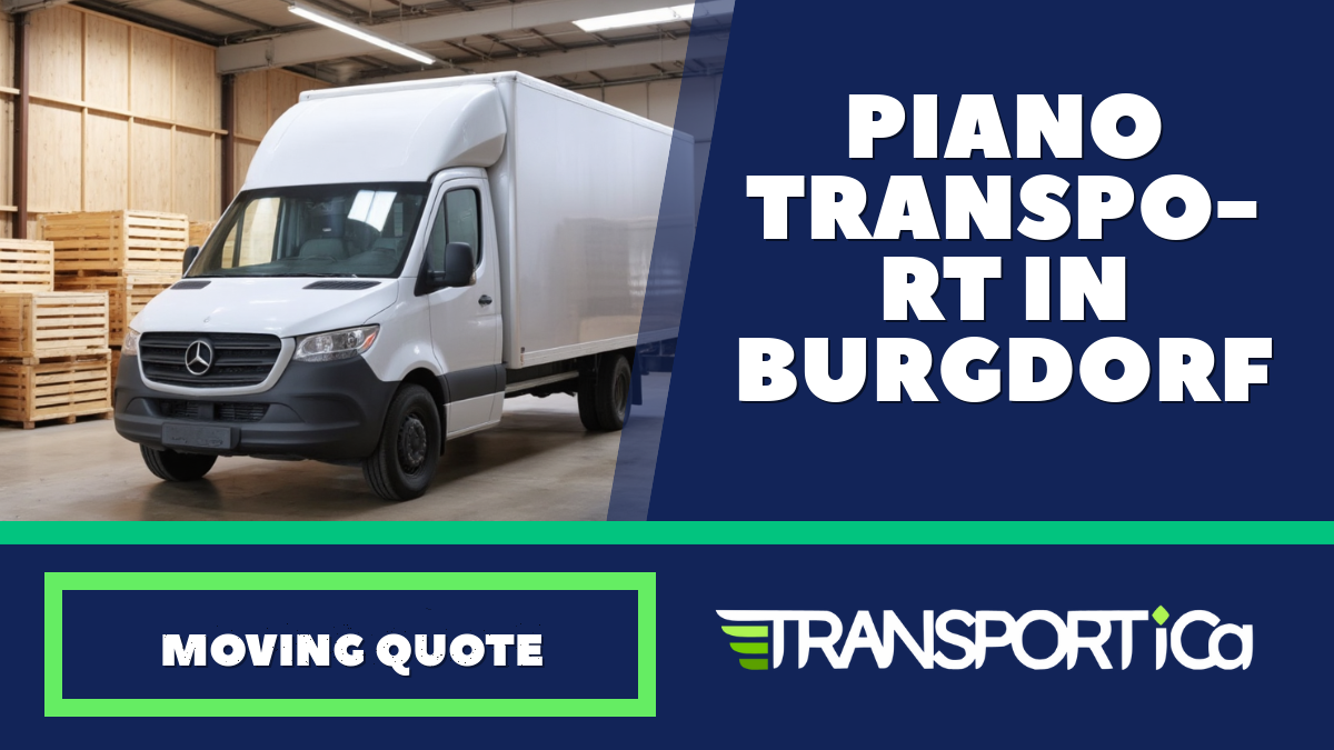 Piano transport in Burgdorf