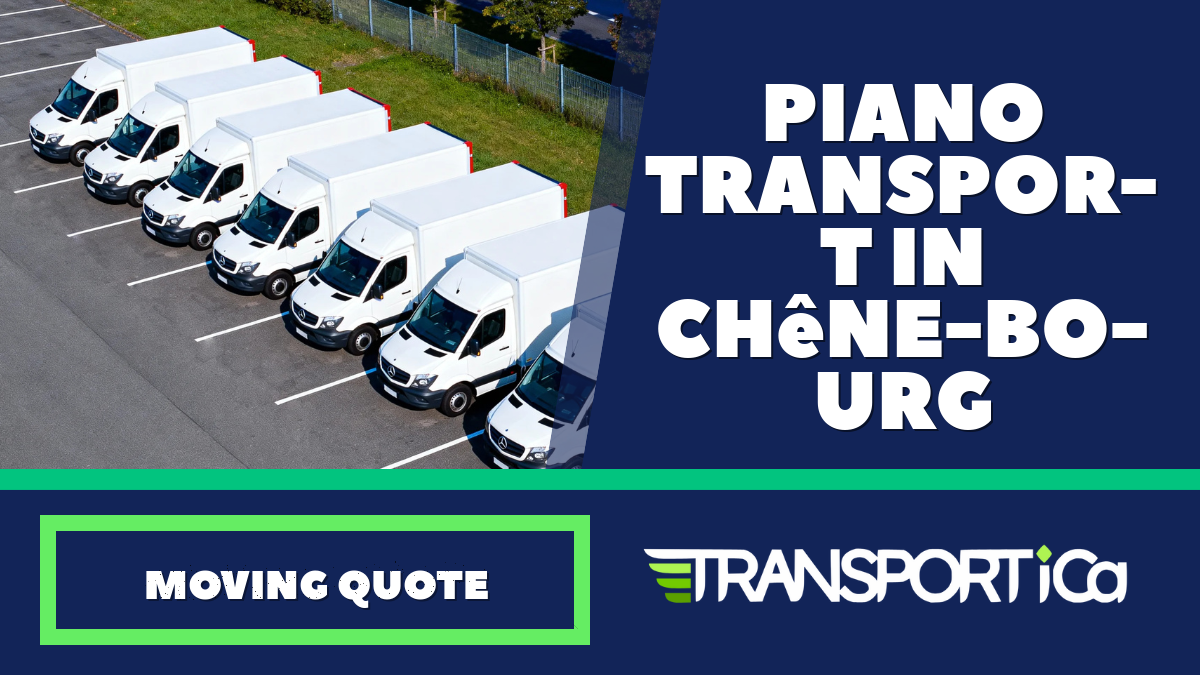 Piano transport in Chêne-Bourg