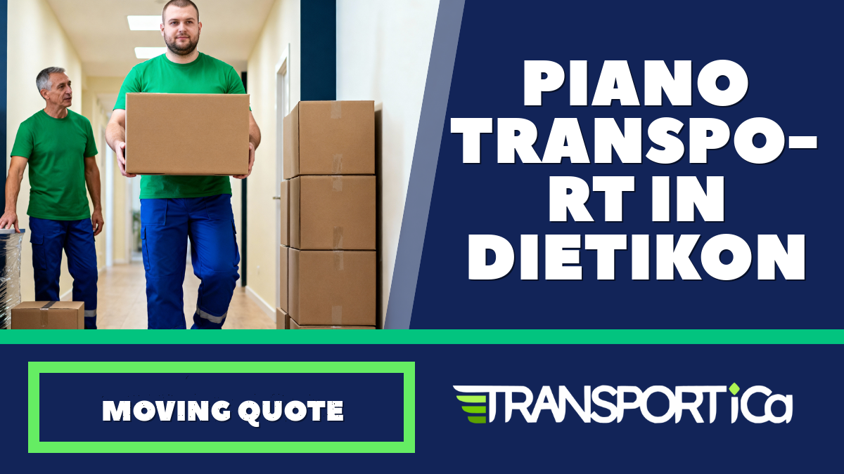 Piano transport in Dietikon