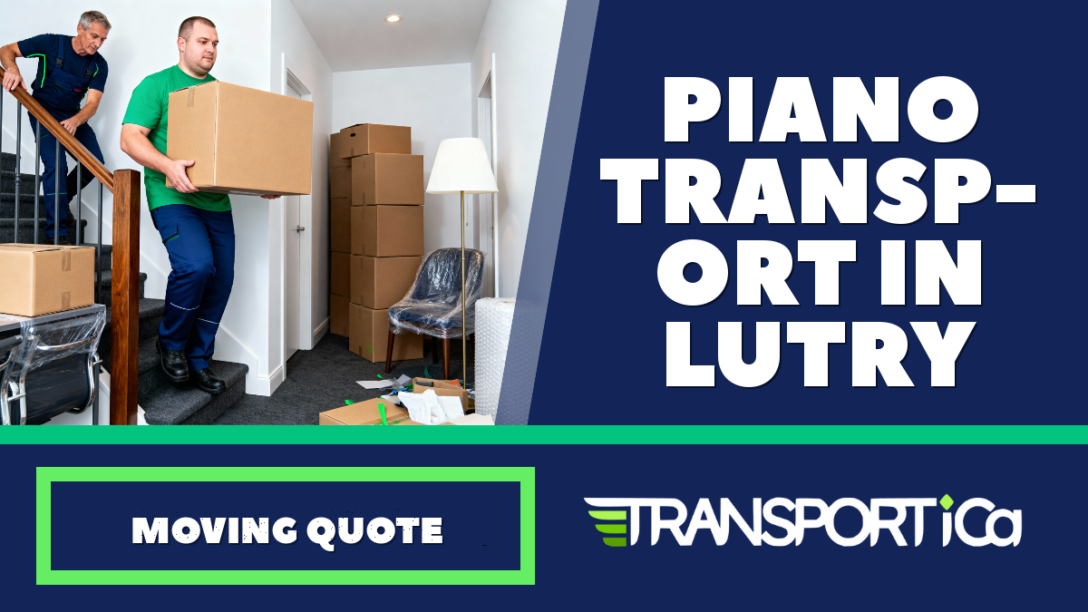 Piano transport in Lutry