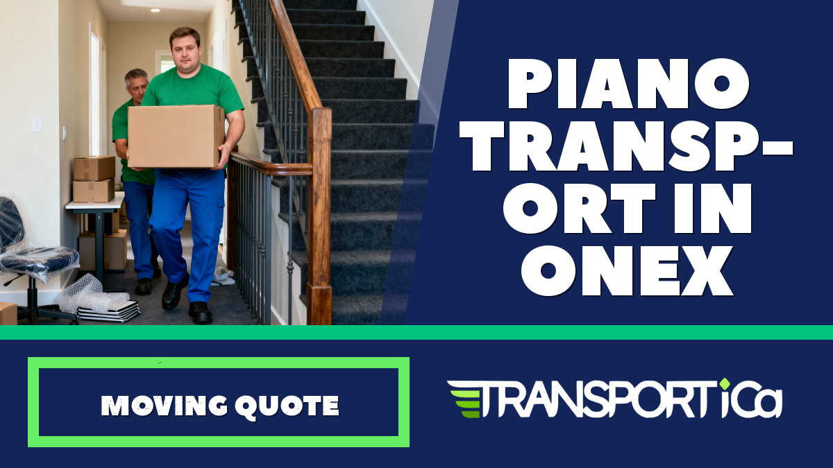 Piano transport in Onex