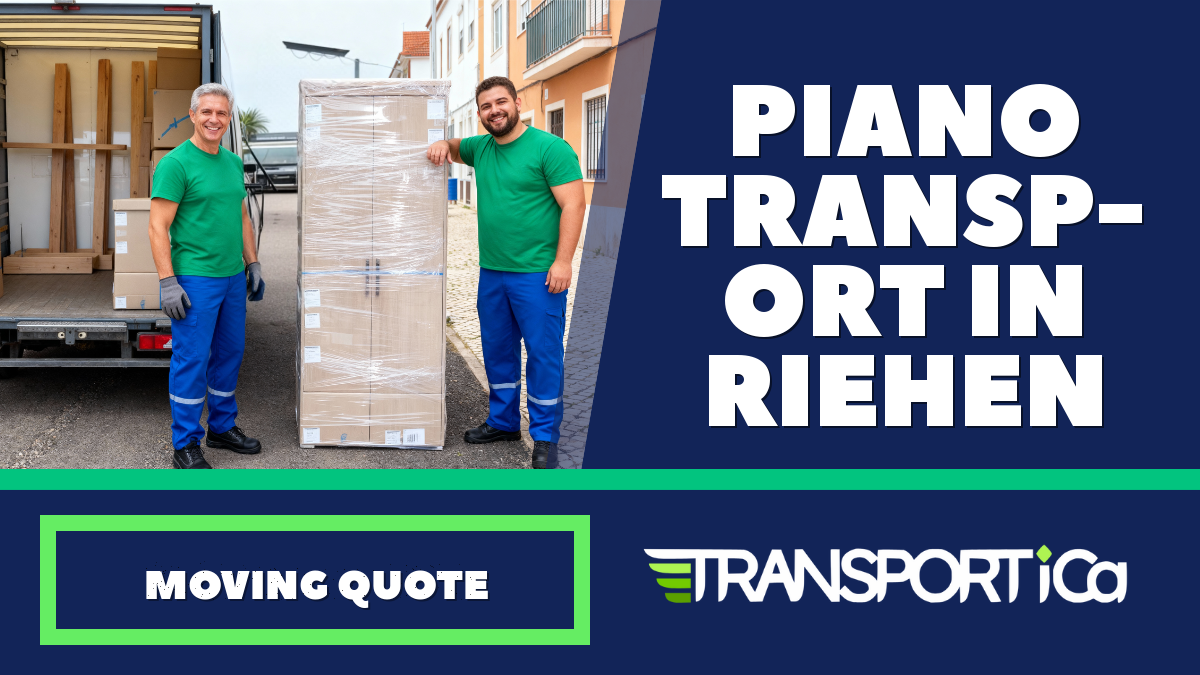 Piano transport in Riehen