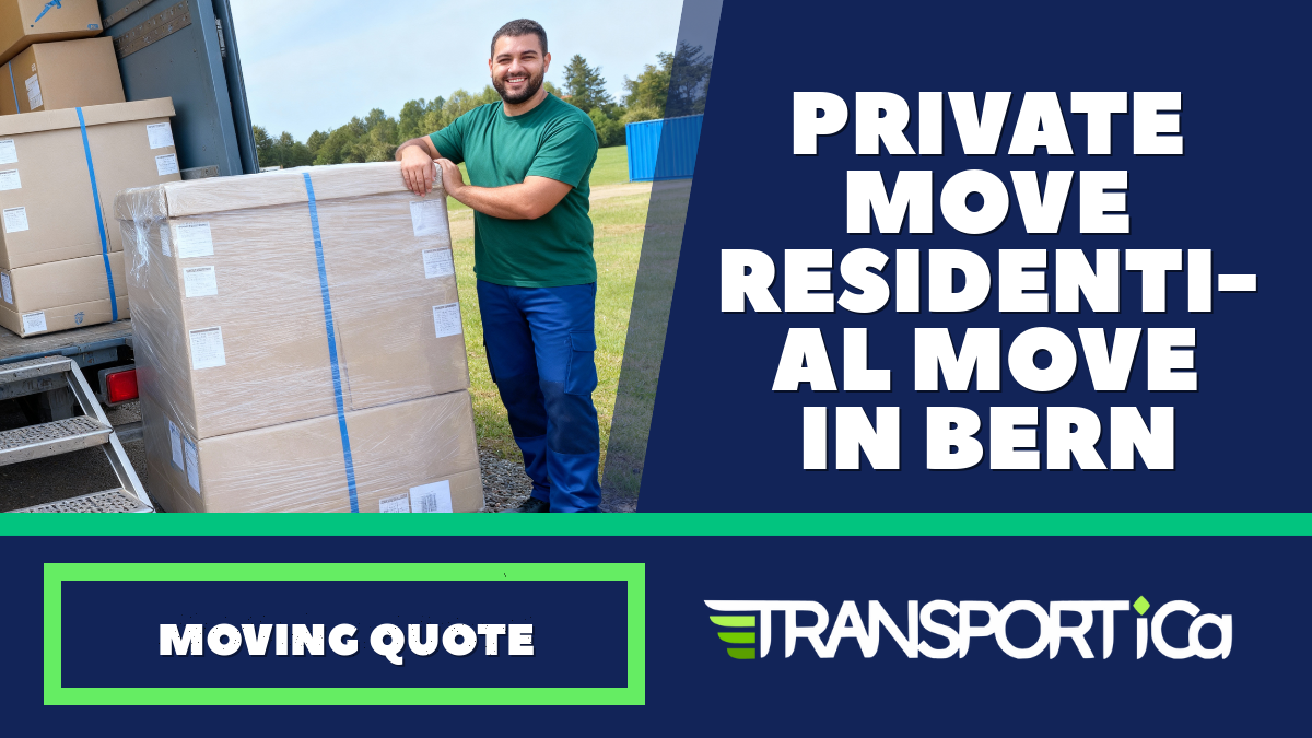 Private move / residential move in Bern
