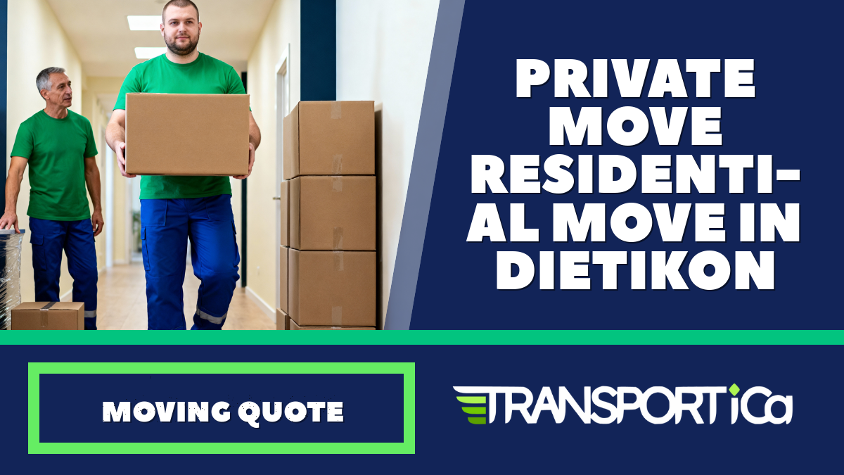 Private move / residential move in Dietikon