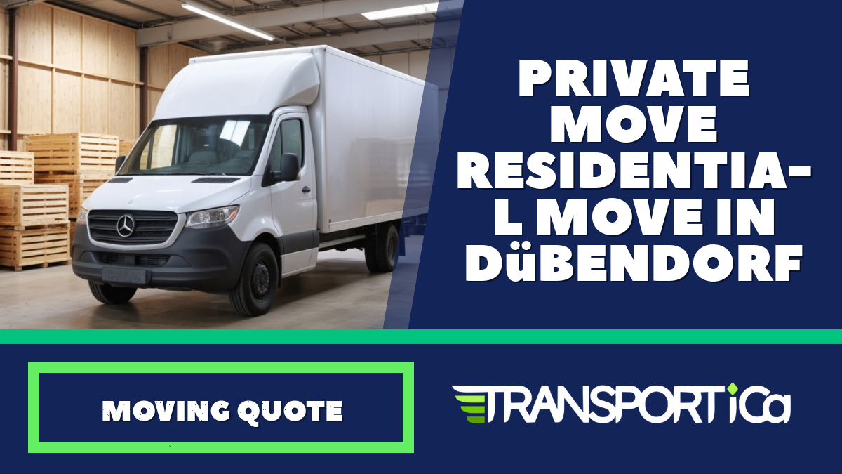 Private move / residential move in Dübendorf