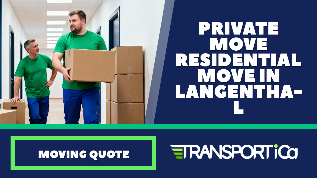 Private move / residential move in Langenthal