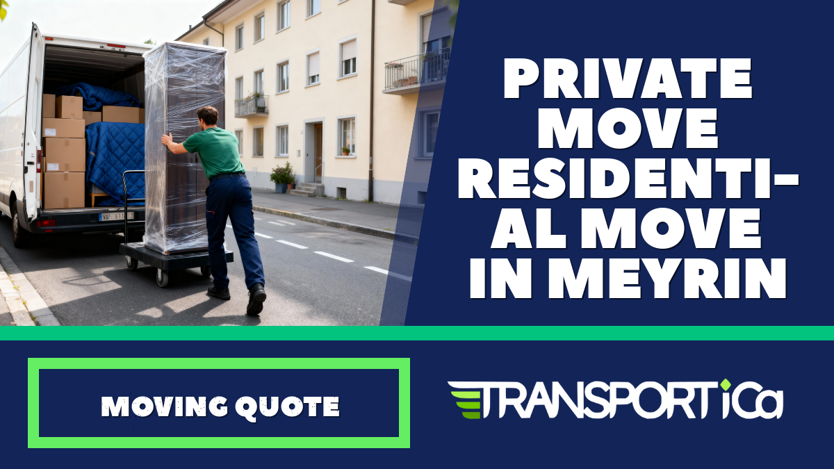 Private move / residential move in Meyrin