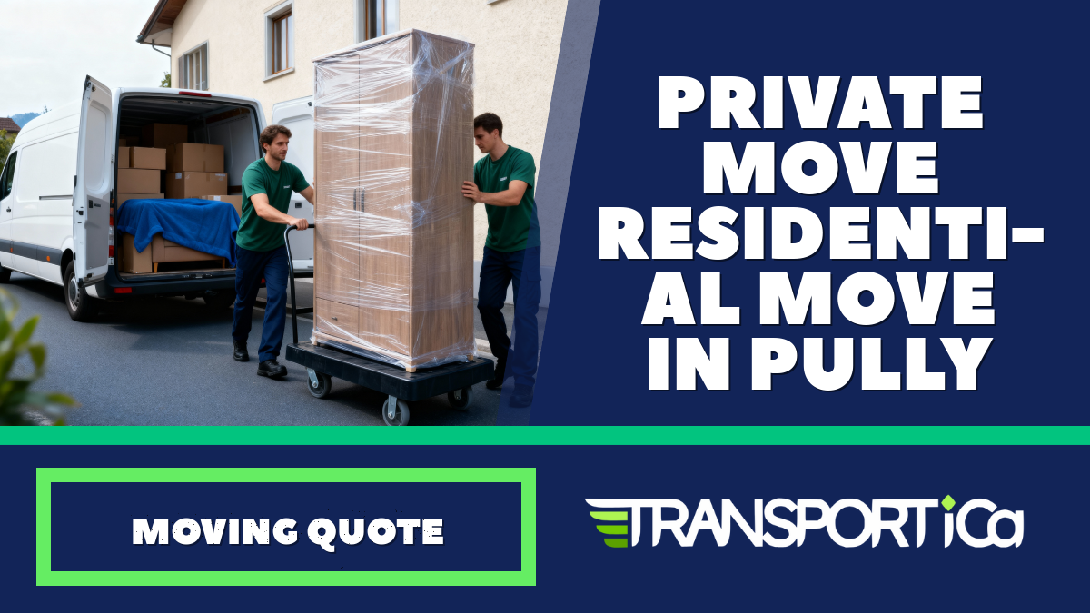Private move / residential move in Pully