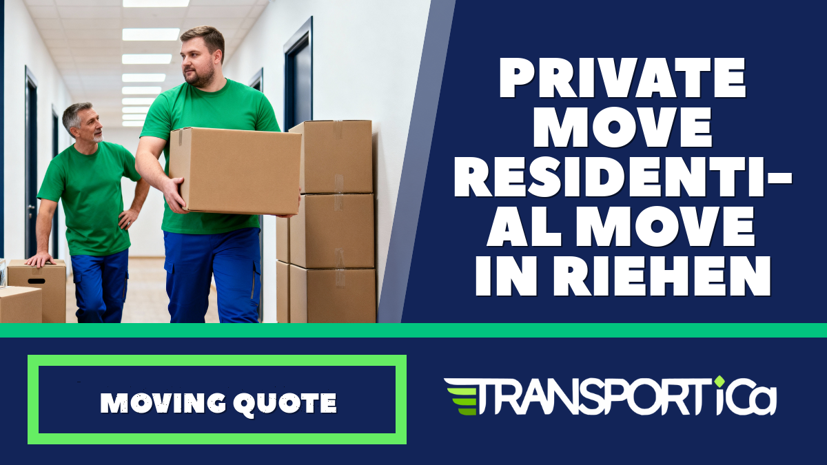 Private move / residential move in Riehen
