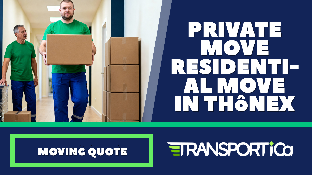 Private move / residential move in Thônex