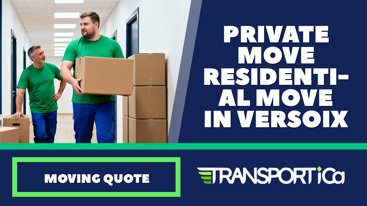 Private move / residential move in Versoix